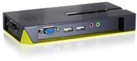 LevelOne KVM-0421 4-Port USB VGA KVM Switch, audio support