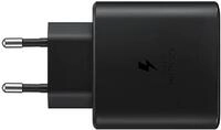 Samsung EP-TA845 45W USB-C Schnellladeadapter mit USB-C Kabel, schwarz