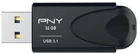 PNY USB-Stick Attach&eacute; 4 schwarz 32 GB