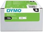 DYMO&reg; Original D1-Schriftband f&uuml;r LabelManager&trade;, 10er Vorteilspack, Polyester,