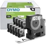 DYMO&reg; Original D1-Schriftband f&uuml;r LabelManager&trade;, 10er Vorteilspack, Polyester,