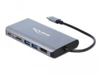 DeLOCK Dockingstation USB Type-C 3.1 zu HDMI / DisplayPort / SD / Gigabit LAN / USB