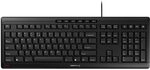 CHERRY Stream 2019 US kabelgebundene Tastatur - Schwarz