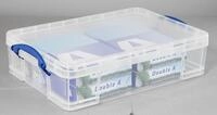 Really Useful Box Aufbewahrungsbox 24,5 l - 40,0 x 60,0 x 15,5 cm transparent