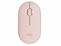 Logitech 910-005717, Logitech M350 Pebble Maus (kabellos, rosa)