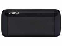 Crucial CT1000X8SSD9 X8 1TB Portable SSD bis zu 1050MB/s USB 3.2