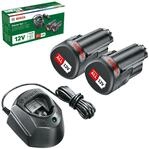 BOSCH Home & Garden Starter-Set 12V 2x1,5Ah