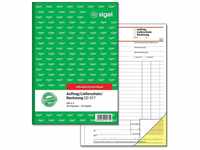 sigel Auftrag/Lieferscheine /Rechnungen Formularbuch SD017 - 2 x 40 Blatt
