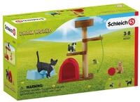 Schleich&reg; Spielfiguren-Set Farm World Spielspa&szlig; f&uuml;r niedliche Katzen 42501