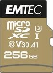 Emtec SpeedIN Pro microSD Speicherkarte 256 GB inkl. SD-Adapter