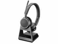 0 Poly Voyager 4220 Office 1-Weg-Basis Stereo Headset On-Ear (Bluetooth)