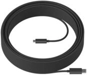 Logitech USB-Kabel von USB Typ-A zu USB-C (10m, schwarz)