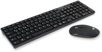 Conceptronic ORAZIO kabelloses Tastatur-und-Maus-Set - Schwarz
