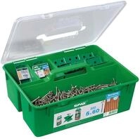 SPAX&reg; Terrassenschrauben-Sortiment GREEN BOX 5x60 mm 868-teilig
