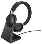 Jabra Evolve2 65 UC Stereo Headset On-Ear schwarz