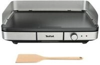 Tefal Elektrogrill Maxi Plancha, schwarz/edelstahl Tefal Elektrogrill Maxi Plancha, schwarz/edelstahl