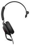 Jabra Evolve2 40 UC Mono Headset On-Ear, konvertierbar, kabelgebunden, USB