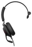 Jabra Evolve2 40 MS Mono Headset On-Ear konvertierbar, kabelgebunden, USB