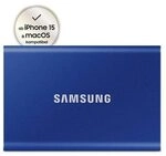Samsung Portable SSD T7 1 TB f&uuml;r PC/Mac blau