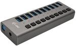 I-TEC USB-A Charging HUB 10 Port mit externem Netzadapter 48W