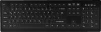 Active Key desinfizierbare Hygiene-Tastatur - Schwarz