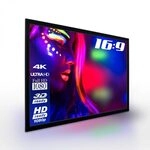 eSmart Economy EXF Rahmenleinwand 274,3 cm 108 Zoll