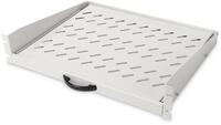 Digitus Fachboden 19"-Schr&auml;nke ausziehbar ab 450mm Tiefe bis 30kg 2HE RAL7035...