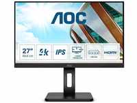 AOC U27P2, AOC U27P2 Monitor 68,6 cm (27 Zoll) 4K-UHD, IPS-Panel, HDMI, DisplayPort,
