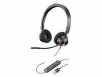 Poly Blackwire 3300 Series 3320 Stereo Headset On-Ear