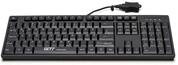 GETT CleanType Easy Basic kabelgebundene Tastatur - QWERTZ DE - schwarz