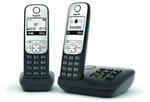 Gigaset A690A Duo Schnurlostelefon mit Anrufbeantworter - Schwarz