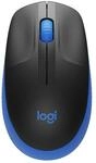 Logitech M190 Full-Size Wireless Maus (kabellos, blau)