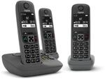 Gigaset AE690A Trio Schnurlostelefon mit Anrufbeantworter anthrazit