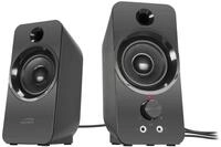 Speedlink DAROC Stereo Lautsprecher, schwarz