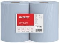KATRIN&reg; Putztuchrollen 2-lagig blau