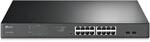 TP-Link Easy- Smart TL-SG1218MPE16-Port-Gigabit-PoE+-Switch mit 2 SFP-Slots