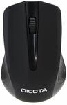DICOTA D31659 COMFORT kabellose Maus, schwarz