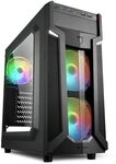 Sharkoon PC Geh&auml;use VG6-W RGB ATX schwarz