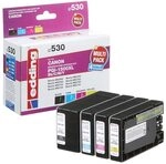 edding Druckerpatronen EDD-530 schwarz, cyan, magenta, gelb kompatibel zu Canon