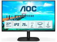 AOC 27B2H, AOC 27B2H Monitor 68,58 cm (27 Zoll) Full-HD, IPS-Panel, HDMI, VGA, Audio