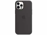 Apple Silikon Case mit MagSafe für Apple iPhone 12/ 12 Pro, schwarz MHL73ZM/A