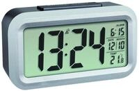 TFA&reg; digitaler Funkwecker LUMIO PLUS schwarz/silber