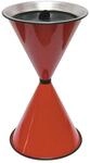 SZ Metall Standaschenbecher rot