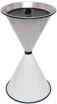 SZ Metall Standaschenbecher wei&szlig;