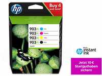 HP 3HZ51AE, HP 903XL Druckerpatronen - 4er Multipack (3HZ51AE) cyan, magenta,...