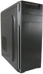 LC Power PC Geh&auml;use LC-7038B-ON Midi-Tower schwarz