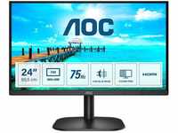 AOC 24B2XHM2, AOC 24B2XHM2 Monitor 60,4 cm (23,8 Zoll) Full-HD, VA-Panel, HDMI, VGA,