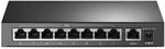 TP-Link TL-SF1009P 9-Port 10/100Mbit/s-Desktop-Switch mit 8 PoE+-Ports