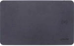 InLine Mauspad mit induktiver Ladematte - 10 Watt - 37 x 22,5 x 0,7 cm, schwarz