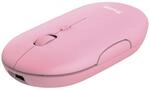 Trust Puck Extrem d&uuml;nne wiederaufladbare Funkmaus - Pink